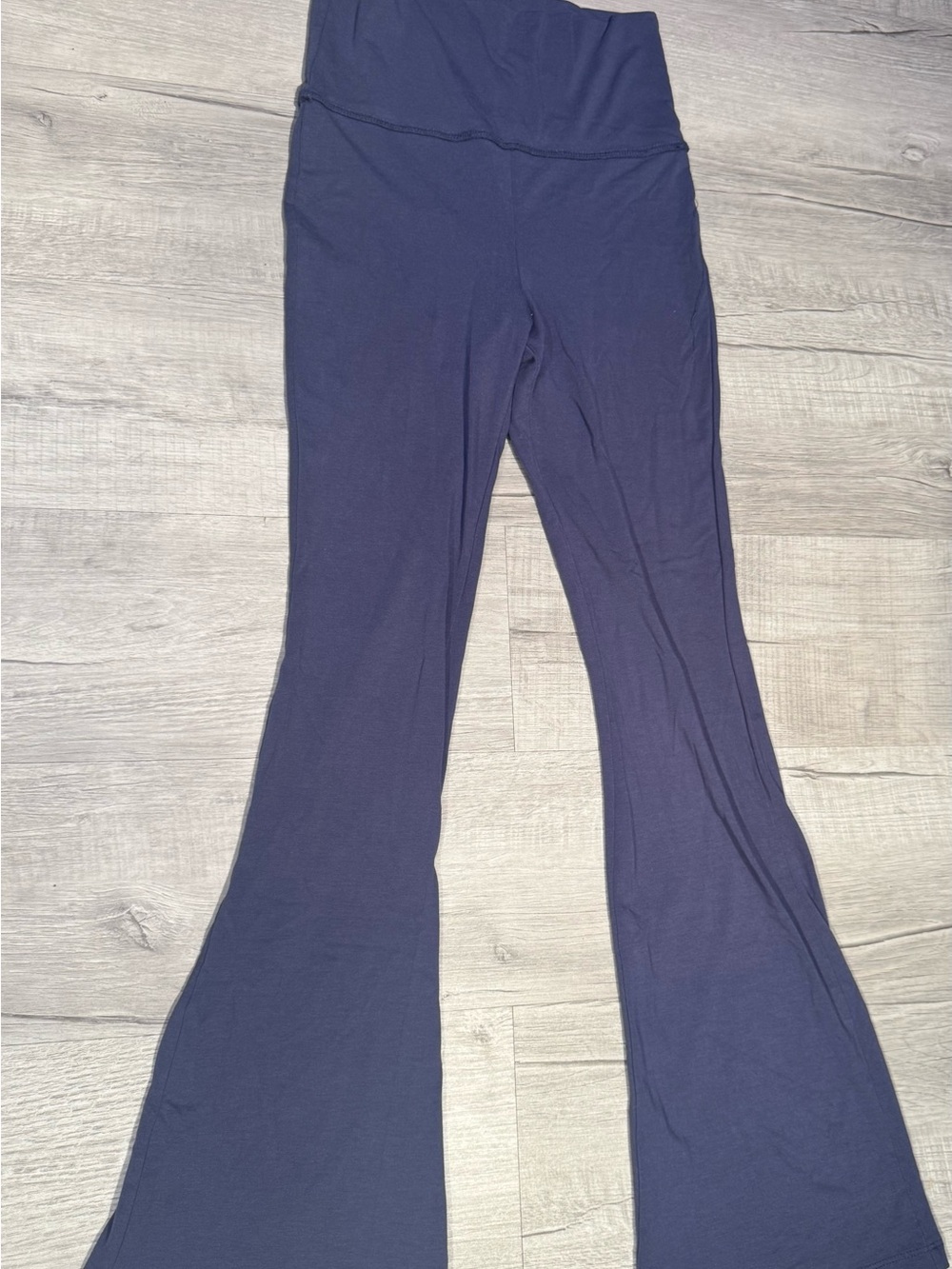 Navy Flare Leggings